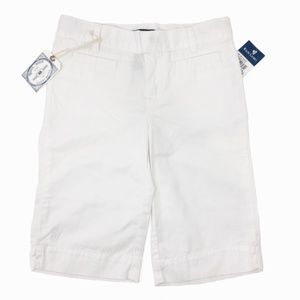 Ralph Lauren Girl's White Shorts